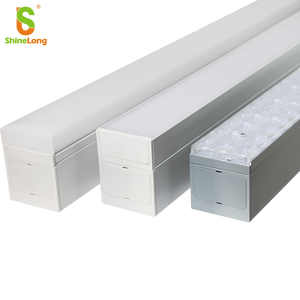 Luz lineal LED conectable de 4 pies, luz arriba y abajo 3/4/5000K CCT seleccionable, accesorio de iluminación lineal comercial para oficina, <span class=keywords><strong>Airpor</strong></span> - Product Image 6