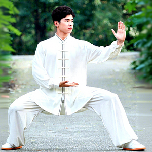 Vêtements de Kung Fu, <span class=keywords><strong>Tai</strong></span> <span class=keywords><strong>Chi</strong></span>, arts martiaux, vêtements de sport respirants, séchage rapide, légers, style chinois traditionnel, vêtements de yoga pour adultes - Product Image 3