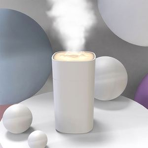 2024 Custom Car Air New Portable Home Spray Mist Mini Led <b>Humidifier</b> With Light - Product Image 2