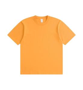 T-shirt in Cotone Casual a Maniche Corte per Uomo e Donna, Tinta Unita con Stampa Personalizzata di Lettere, Abbigliamento in Maglia - Product Image 5