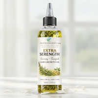 Mélange d'herbes, huile naturelle pour la croissance des cheveux, elixir de croissance Mega, huile essentielle naturelle et biologique pour la force des cheveux