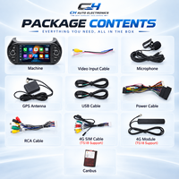 Autoradio stéréo multimédia 2Din Android Octa Core GPS Navigation Android Auto pour FIAT Fiorno Qubo Citroen Nemo Peugeot Bipper