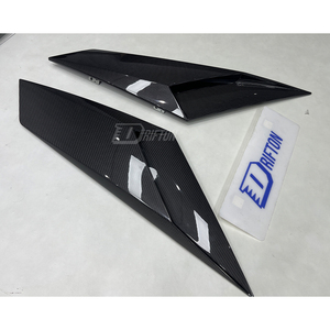 Rejillas de ventilación laterales del motor trasero de fibra de carbono seca estilo OEM para Lamborghini Aventador S LP740 2016-2021 - Product Image 5