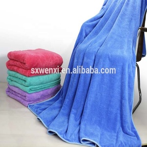 <span class=keywords><strong>Verde</strong></span> giallo rosso viola blu tinta unita <span class=keywords><strong>coperta</strong></span> in pile corallo a buon mercato Super morbida - Product Image 2