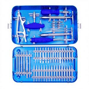 Juego de Instrumentos de Alta Calidad para Extracción de Tornillos Rotos de Acero Inoxidable, Suministro Directo de Fábrica, Kit Universal de Java Surgical - Product Image 1