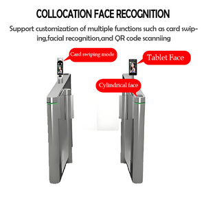 Tourniquet d'entrée et de sortie de société de porte de barrière d'oscillation de reconnaissance faciale intelligente automatique - Product Image 3