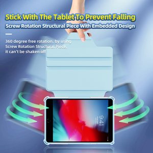 Pu da chống sốc máy tính bảng bao gồm và các trường hợp đối với <span class=keywords><strong>Apple</strong></span> <span class=keywords><strong>iPad</strong></span> Mini <span class=keywords><strong>4</strong></span>/5 thiết kế mới chống bụi bẩn xoay đứng - Product Image 2