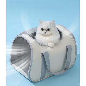 Wholesale Hot Selling Portable Pet Carrier <b>Cat</b> and Dog Handbag Diagonal Straddle Shoulder Design for Travel - Product Image 2