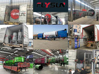 Máquina para Hacer Carbón de Aserrín FLYSUN, Horno de Carbón de Bajo Consumo con Quemador de Gas de Pirólisis para la Carbonización de Residuos