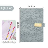 Carnet de notes/agenda professionnel LIUSHUN à couverture rigide, 120 feuilles, logo personnalisable, impression en relief, cadeau d'entreprise, vente en gros
