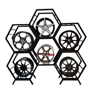 Présentoir <span class=keywords><strong>de</strong></span> roue conçu sur mesure et personnalisé avec éléments d'intégration <span class=keywords><strong>de</strong></span> marque <span class=keywords><strong>pour</strong></span> la promotion <span class=keywords><strong>de</strong></span> la marque dans les magasins automobiles - Product Image 3