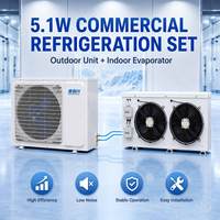 Unidad de Condensación de Refrigeración por Aire de 2HP, 3HP y 5HP, Directo de Fábrica, para Cámaras Frigoríficas