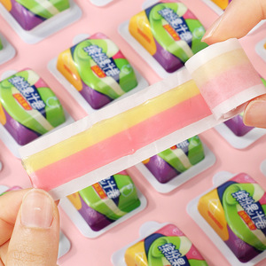 Rouleaux de fruits Halal certifiés, saveurs tropicales fusion, saveurs arc-en-ciel vibrantes, à croquer sans gâcher, pour l'école des enfants - Product Image 5