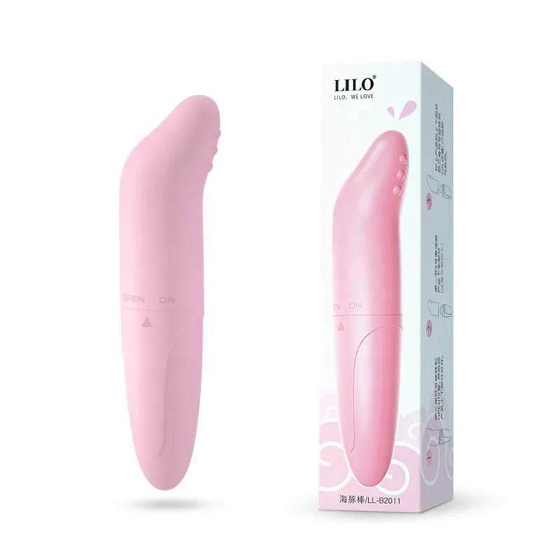 Luglio giocattoli adulti del sesso stimolatore del clitoride punto G Dildo Vagina Mini Dolphin Bullet vibratore negozio di giocattoli del sesso