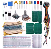Kit de composants électroniques 2016 pièces compatible avec le R3, comprenant une variété de composants couramment utilisés.