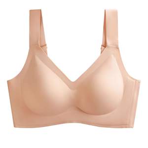 Adjustable Reversible Lightweight Breathable Plus Size Sports <b>Bra</b> Medium Support Seamless <b>Wireless</b> <b>Push</b>-<b>up</b> Design Four-Way - Product Image 1