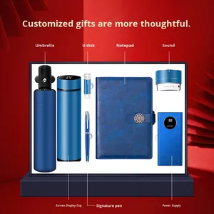 Business Gift <b>Set</b> Customized Chinese Style Metal Insulated Cup & <b>Notebook</b> for Opening Events Customers & Employees Souvenir - Product Image 2