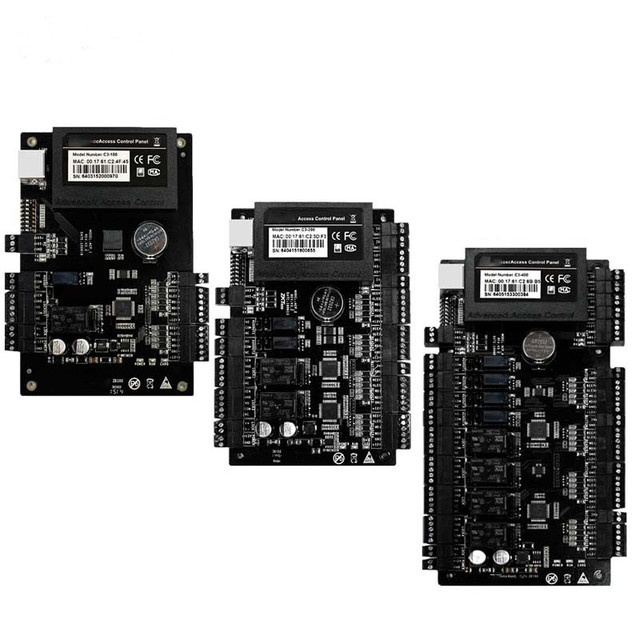 Network TCP/IP Multi Door Access Control System Zk C3 Access Controller Support Rfid Reader Wiegand26/34