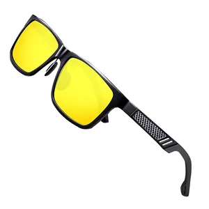 نظارات شمسية من الألومنيوم وماغنسيون 2024 عالية الجودة لركوب الدراجات بشعار مخصص مقاومة للخدش نظارات شمسية مستقطبة للرجال للقيادة من الألمنيوم ومغنسيون