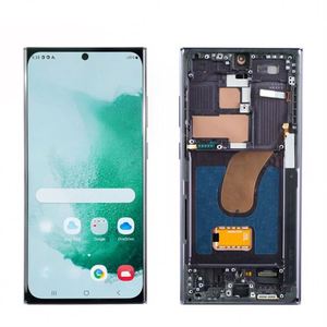 Vente en gros d'usine pour écran OLED de smartphone <span class=keywords><strong>S21</strong></span> <span class=keywords><strong>Ultra</strong></span> 6,8 pouces, luminosité 300-350 cd, garantie de 6 mois - Product Image 1