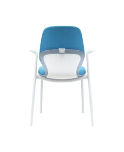 Chaise en plastique de salle de formation de bureau d'école d'activité d'intérieur et extérieure robuste et durable respectueuse de l'environnement - Product Image 3