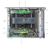Station de travail tour Dell Precision T7920 Intel Xeon Gold 6248 128 Go 512 Go SSD 4 To HDD RTX A6000 pour conception 3D, montage vidéo, CAO, stock