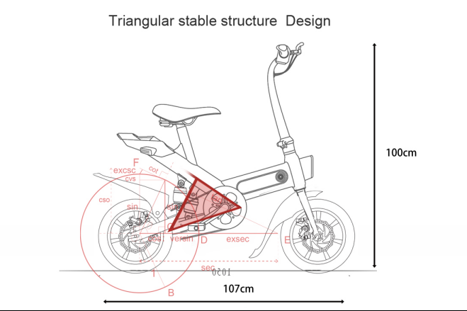 Wholesale China Sales European Warehouse 350w 14 Inch Folding Foldable Adult Bike Ebike Electric Bicycle