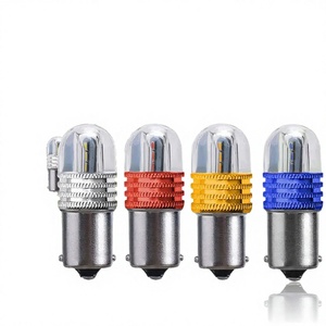 หลอดไฟรถยนต์ LED S25-5730-3SMD DC 12V P21/2.5W BAY15D รุ่น 5730 3SMD สีขาวธรรมชาติ ไฟเบรกแบบ Strobe Canbus 1156 1157 - Product Image 1