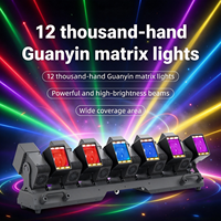 Projecteur LED à faisceau zoom 1260, tête mobile, contrôle DMX512/activation sonore, IP20, pour spectacle sur scène, club, mariage