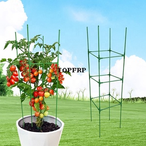 <b>Garden</b> Plant Support Frame Square Tomato Cages - Product Image 2