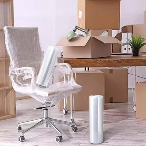 Stretch <b>Wrap</b> Roll Heavy Duty <b>Plastic</b> Moving <b>Wrap</b> Recyclable Disposable Eco-Friendly - Product Image 6