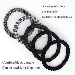 Belleworld <span class=keywords><strong>ยาง</strong></span><span class=keywords><strong>รัด</strong></span><span class=keywords><strong>ผม</strong></span>แบบบิดสำหรับผู้หญิง15ชิ้น/แพ็ค4ซม. <span class=keywords><strong>ยาง</strong></span>ยืดแบบหนาไม่ลื่น - Product Image 5