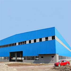 Structure en acier Q235B bon marché, matériau de construction rapide, entrepôt préfabriqué en métal industriel, structure en acier moderne à <span class=keywords><strong>portail</strong></span> - Product Image 3