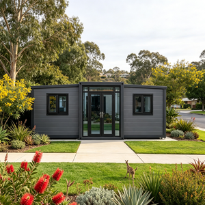 Maison Modulaire Conteneurisée de <span class=keywords><strong>Luxe</strong></span> de Bonne Qualité, 2 Chambres, Écologique, Portable, Extensible, avec Cuisine Ouverte, pour la <span class=keywords><strong>Nouvelle</strong></span>-<span class=keywords><strong>Zélande</strong></span> - Product Image 1