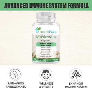 Capsules de champignons OEM ODM avec Crinière de lion pour le soutien immunitaire et l'amélioration de l'énergie, Capsules de champignons Agaricus Blazei - Product Image 3