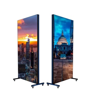 หน้าจอแสดงผล LED โฆษณาดิจิทัล P2.5 แบบบาง พร้อมขาตั้งอัจฉริยะ Wifi ความละเอียดสูง สำหรับใช้งานกลางแจ้งและในอาคาร - Product Image 1
