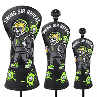 <strong>Best</strong> <strong>Selling</strong> <strong>Golf</strong> Driver <strong>Cover</strong> <strong>Golf</strong> Wood <strong>Cover</strong> Set Leather with Elastic Closure <strong>Golf</strong> Driver Headcover