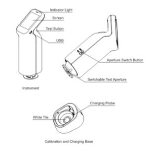مقياس ألوان كهروضوئي محمول دقة زيت Hunterlab Pantone - Product Image 5