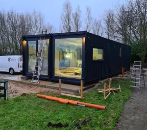 Container transformation beautiful house mobility mobile house Hotel Private home stay