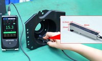 Jauge d'épaisseur de revêtement multi-sondes LS227 pour mesurer l'épaisseur des revêtements de surface sur pièces usinées, trous, parois intérieures de tuyaux, peintures