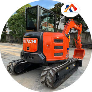 À vendre : Excavatrice d'occasion Hitachi ZX55 ZX60 ZX70 avec nouvelle benne sur chenilles 5 tonnes, mini-excavatrice d'occasion Hitachi ZX55USR-5A - Product Image 1