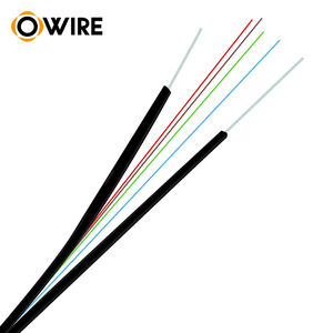 Оптоволоконный кабель Owire с надежной работой, 4 жилы, G652D/G657A, в ПВХ-оболочке, для наружного применения, FTTH, для прокладки на воздушной линии - Product Image 2