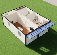 Casa Contenedor Modular Prefabricada y Desmontable Boxspace - Casa Pequeña de Lujo con Cocina, Baño, Oficina Móvil, Edificio Escolar