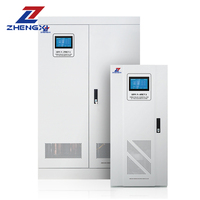 SBW-500kVA Stabilisateur/régulateur de tension CA à phase divisée triphasée AVR industriel à Compensation haute puissance entièrement automatique SVC