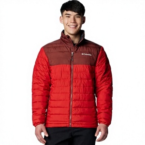 Men's Lightweight <b>Packable</b> Puffer <b>Jacket</b> Waterproof Winter Hood <b>Jacket</b> Custom <b>Packable</b> Quilted Puffer <b>Jacket</b> With Storage Pouch - Product Image 1