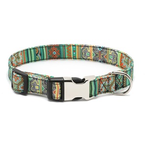 カスタマイズされた高級和風キャットカラー調整可能ネックストラップ付きポリエステルナイロンプリントBowtie - Product Image 3