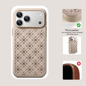 ใหม่เคสโทรศัพท์ลายสก๊อตสำหรับ <span class=keywords><strong>iPhone</strong></span> 17 <span class=keywords><strong>PRO</strong></span> MAX หนังบางพิเศษเข้ากันได้กับ <span class=keywords><strong>iPhone</strong></span> 16กระดุมโลหะดีไซน์หนังสำหรับ <span class=keywords><strong>iPhone</strong></span> - Product Image 6