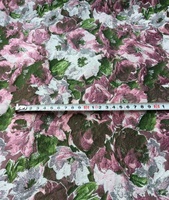 Tissu Jacquard Brocart Personnalisé en Polyester Viscose Teint en Fil Double Face, Poids Moyen, 183 g/m², 20 Yards, Sur Mesure pour Vêtements