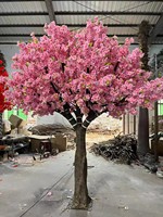 Arbre artificiel de cerisier en fleurs, grand, durable et écologique, décoration intérieure pour mariage, banquet, restaurant