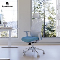 Ensembles de chaises SpaceUnited Factory Direct : chaises de bureau ergonomiques pivotantes en mesh pour ordinateur
